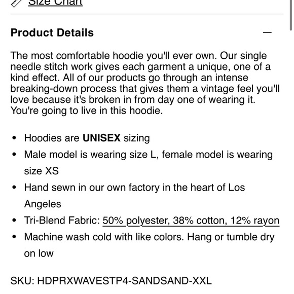 Aviator Nation Hoodie with Striped design Sand/sand M - Picture 13 of 16